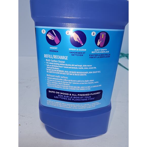 Swiffer WetJet w/ Dawn Open Window Fresh Multi Surface Floor Cleaner 42.2 FL OZ - Picture 4 of 7